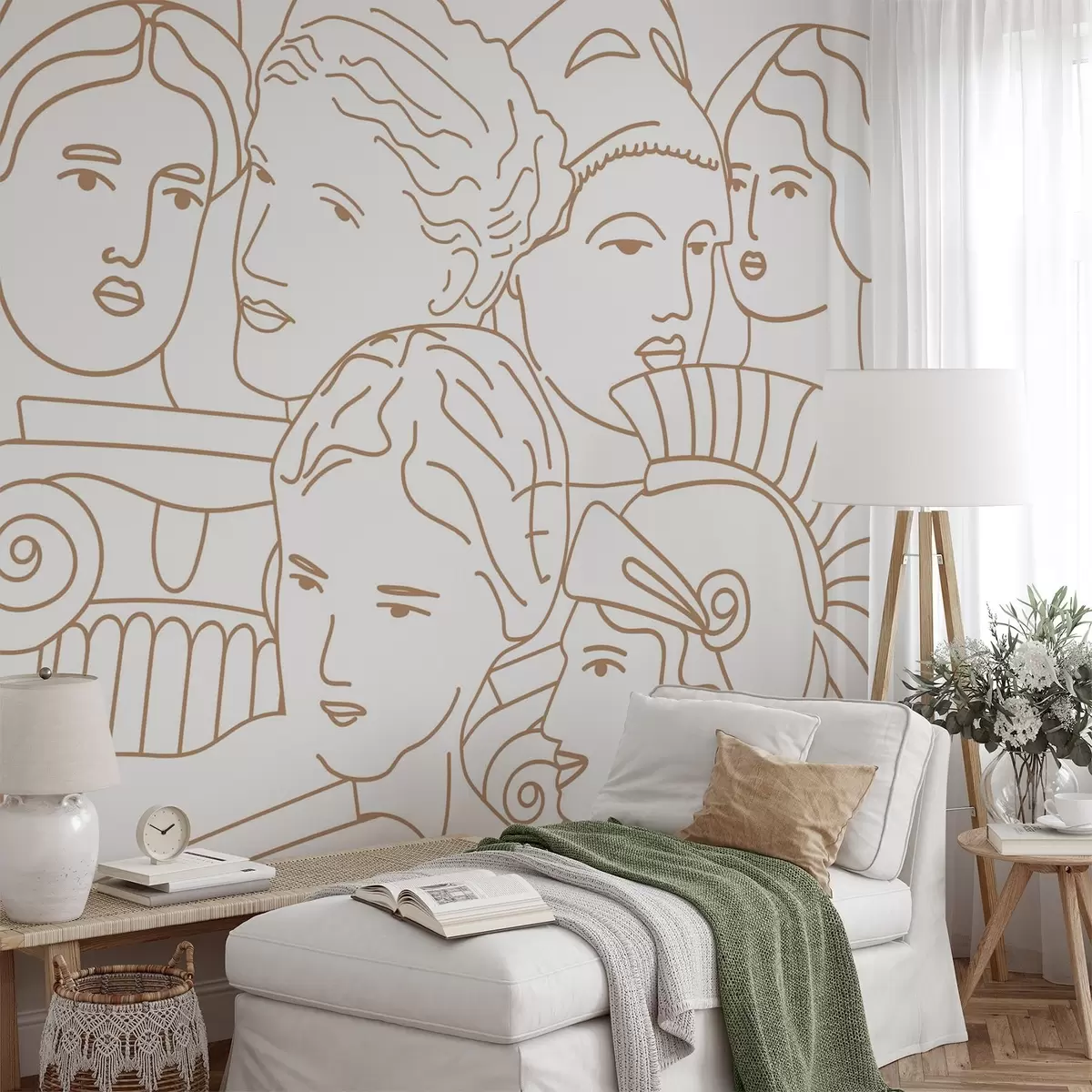 Fototapeedid Iidsed näod w04728v1