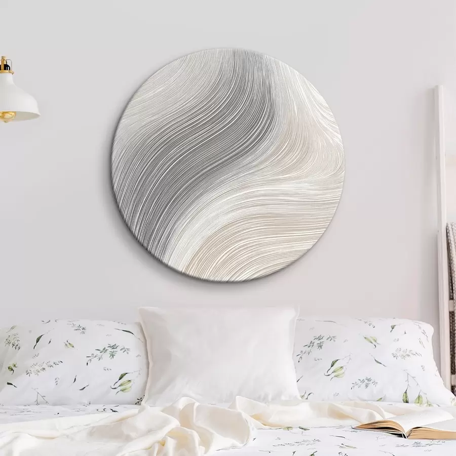 Pilt Abstraktsed sujuvad jooned neutraalsetes toonides r46154