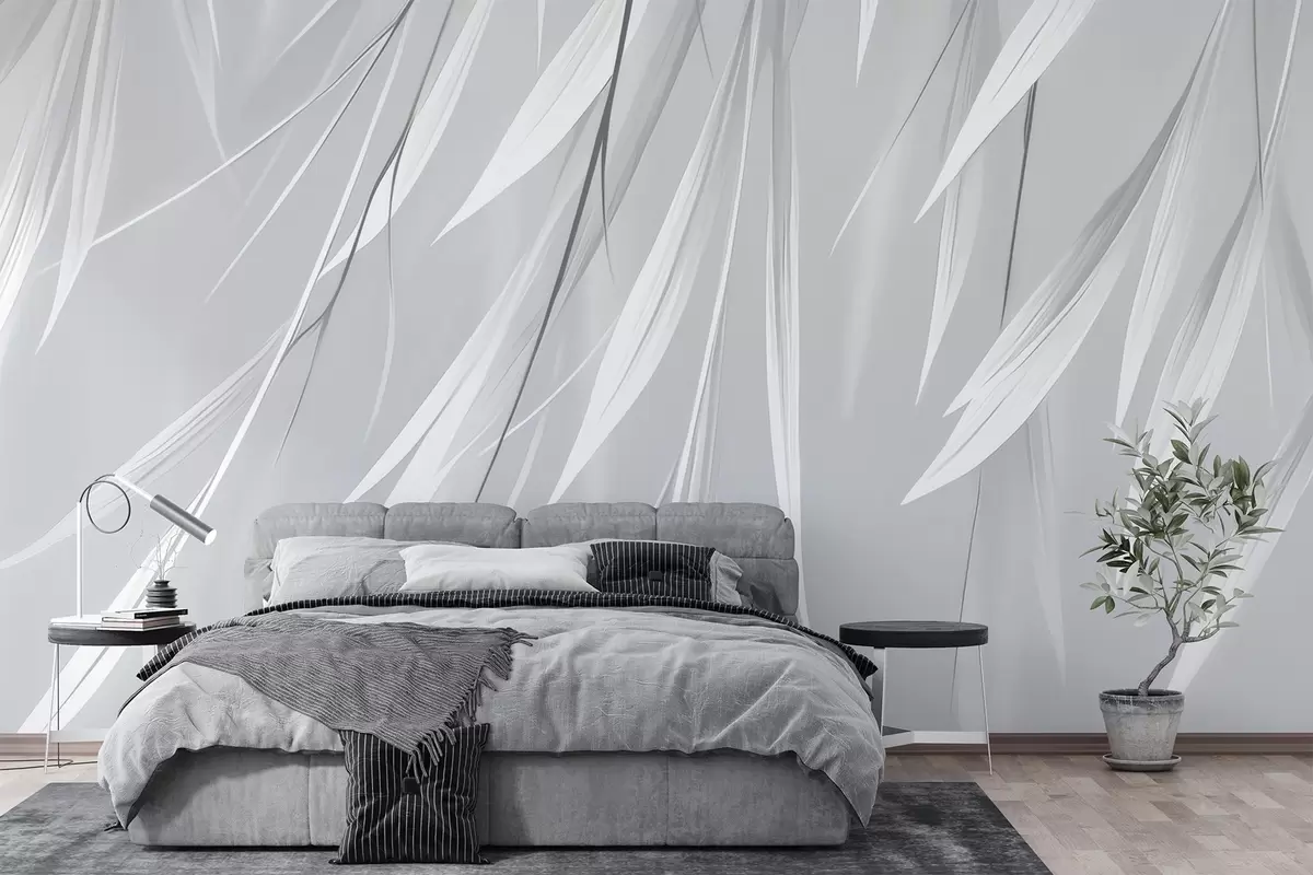 Fototapeedid Rippuvad õhukesed lehed w04703v3