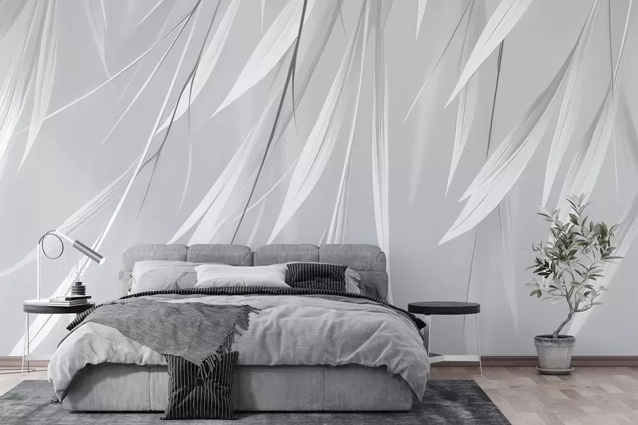 Fototapeedid Rippuvad õhukesed lehed w04703v3