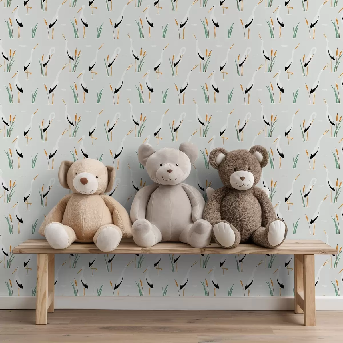 Tapeet Kurgid pilliroo keskel heledal taustal a00650v2