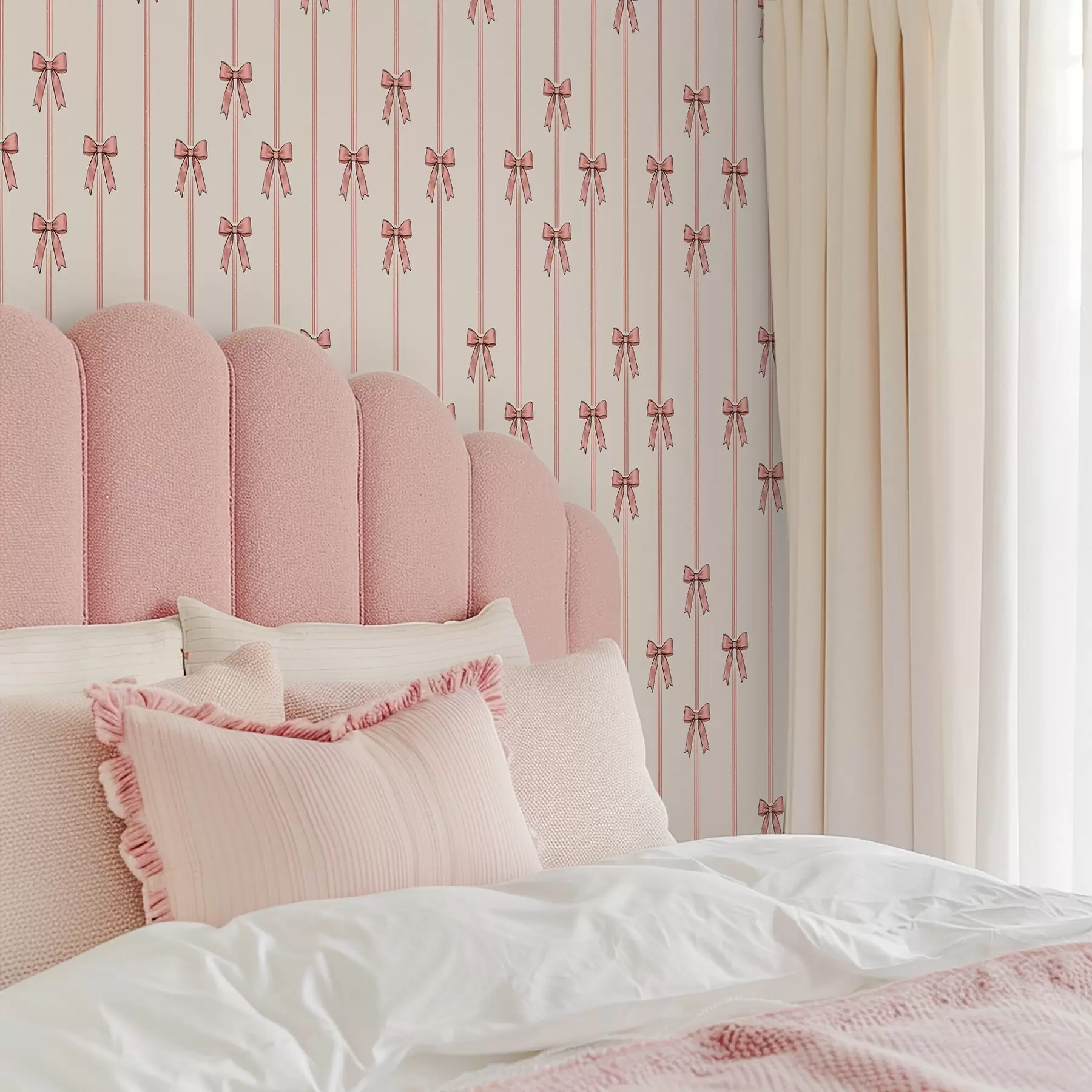 Fototapeedid Vertikaalsed lindid paeltega, elevandiluu taustaga a00653