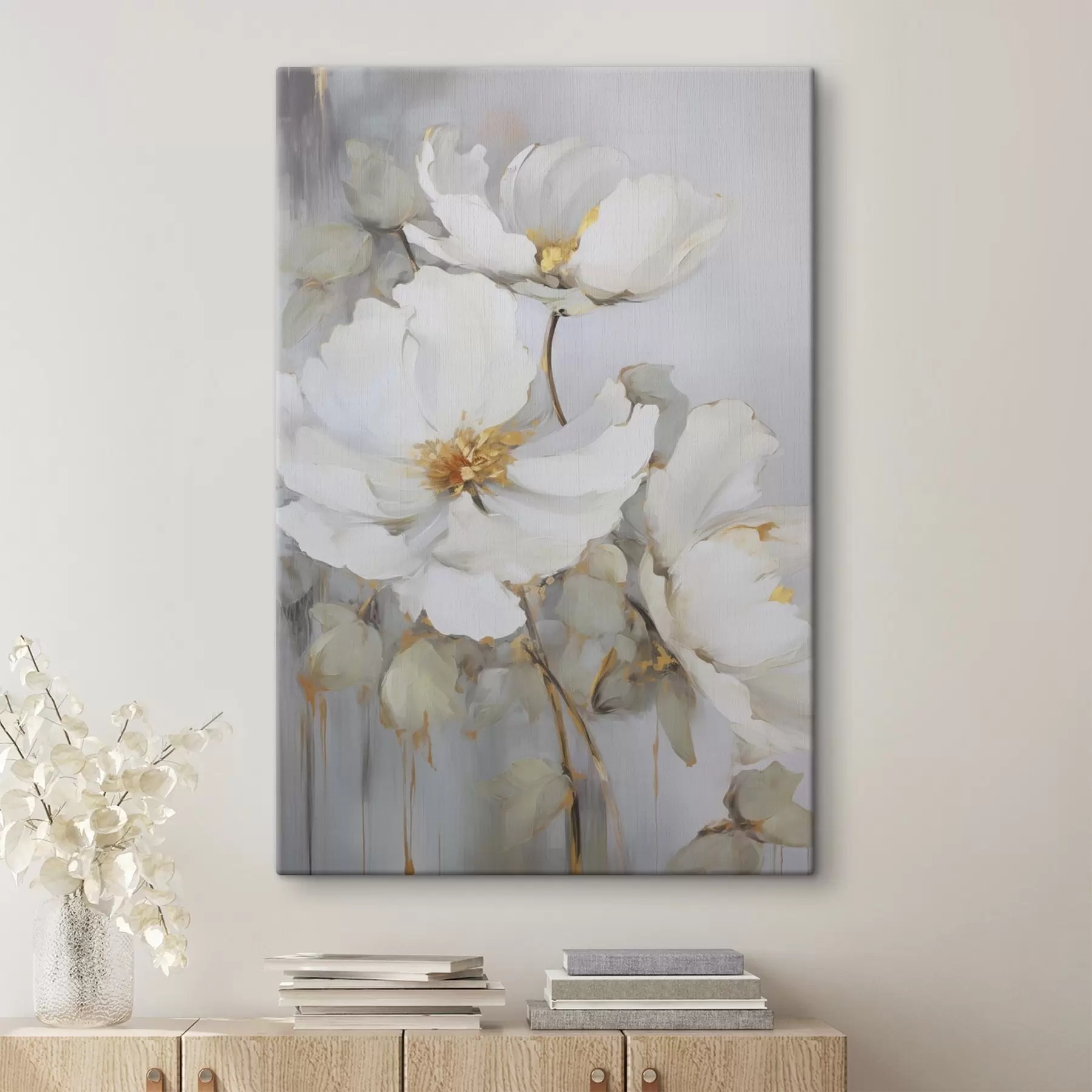 Pilt Abstraktsed lilled s46347