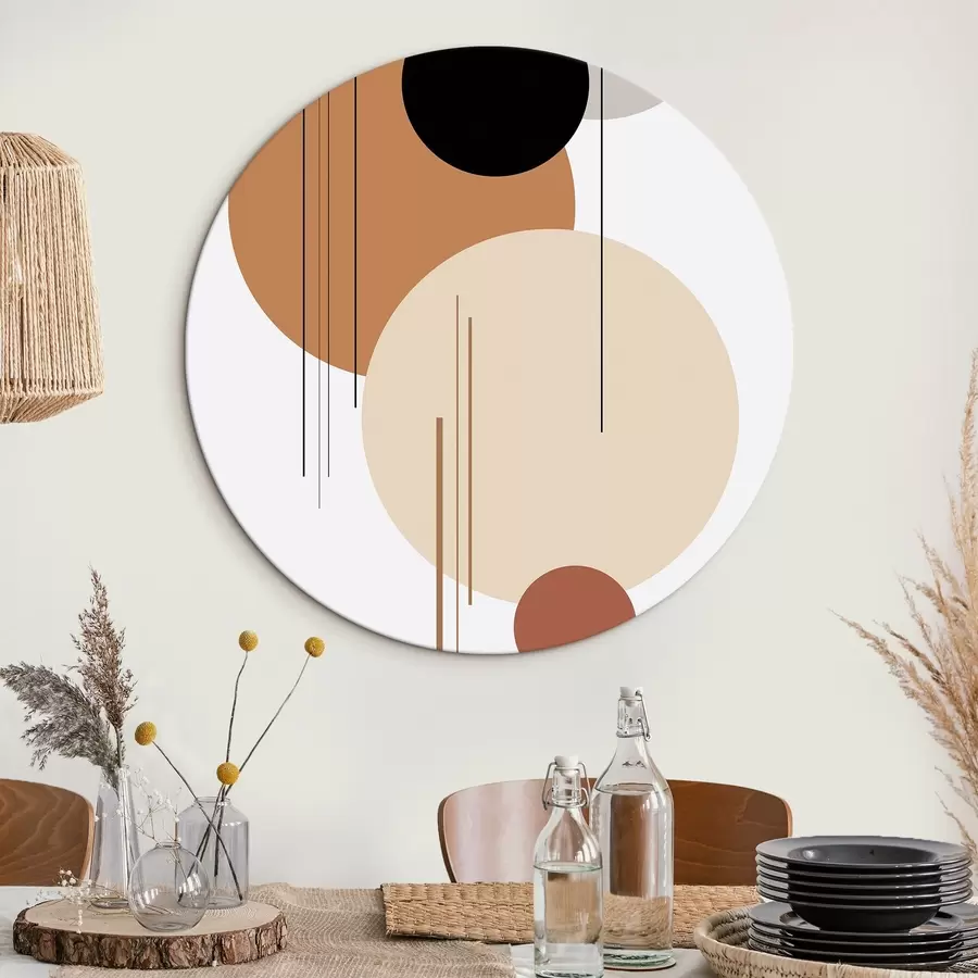 Pilt Abstraktne geomeetriline kompositsioon r46351