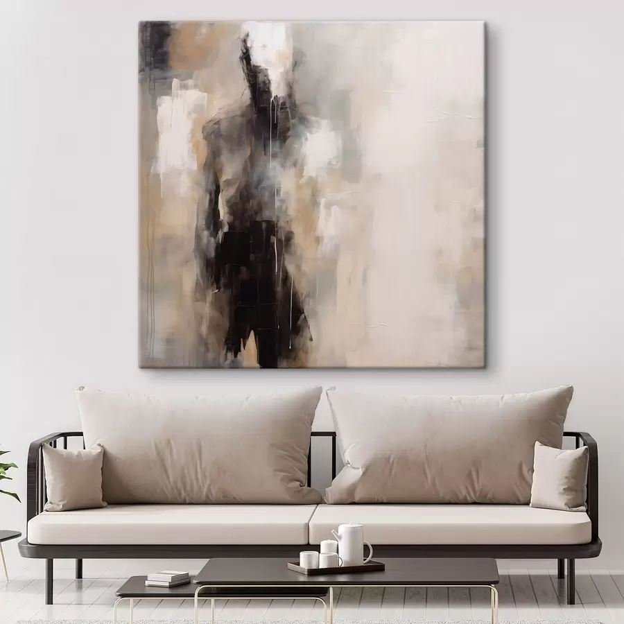 Pilt Varjudes olev abstraktne inimkuju s46360