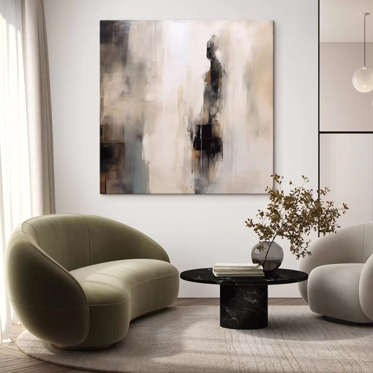 Pilt Abstraktne inimkuju s46361