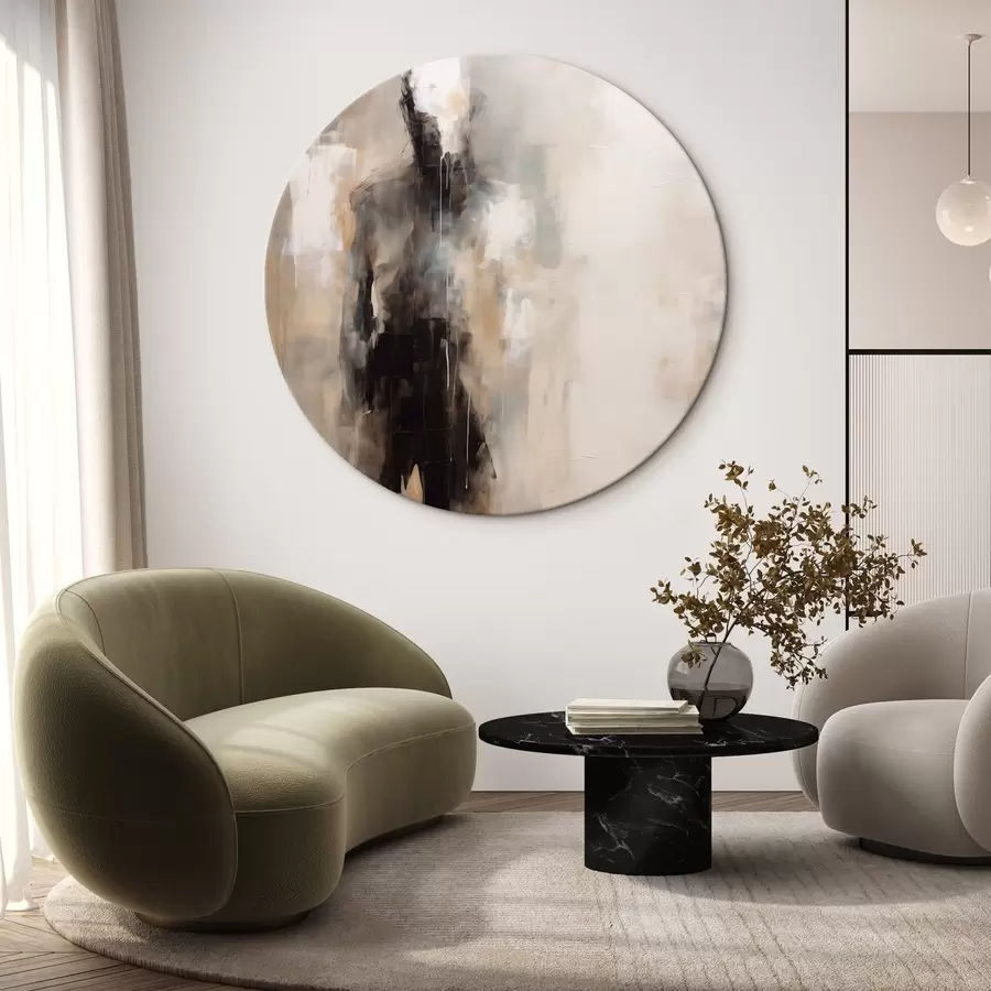 Pilt Varjudes olev abstraktne inimkuju r46360