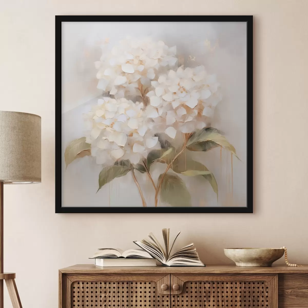 Plakat Õrn hortensia kimp f46262