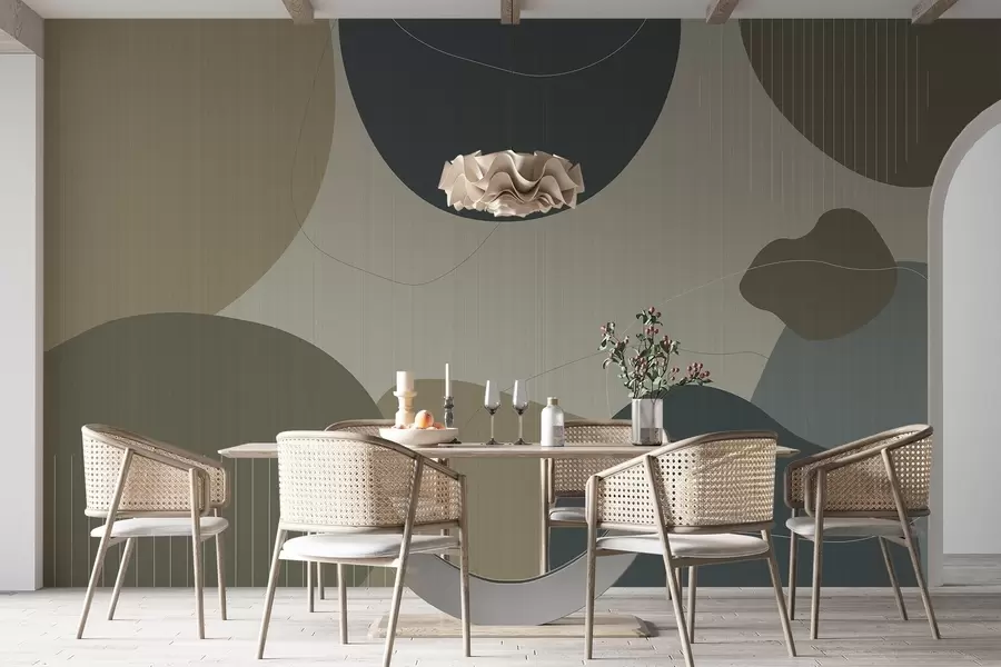 Fototapeedid Abstraktsed ringid w04759v2