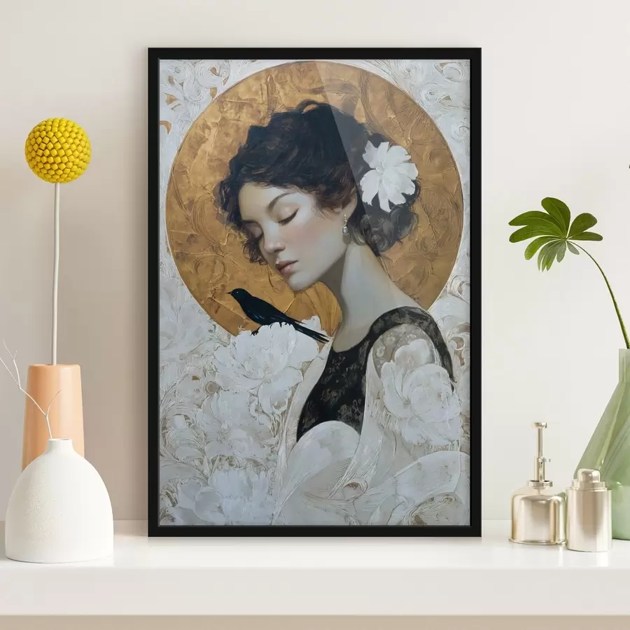 Fototapeedid Tüdruk ja ring f46364