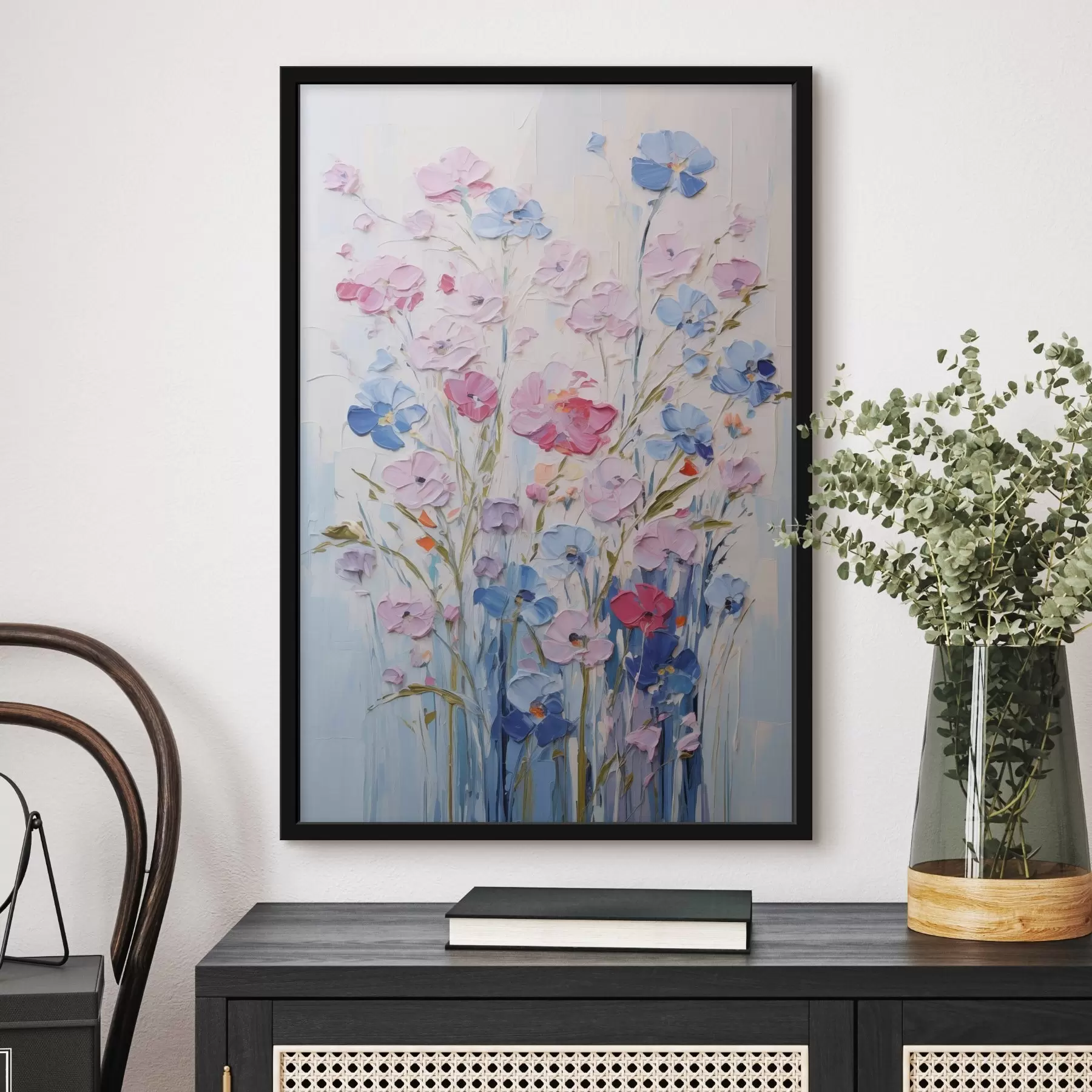 Fototapeedid Värvitud lilled f46395