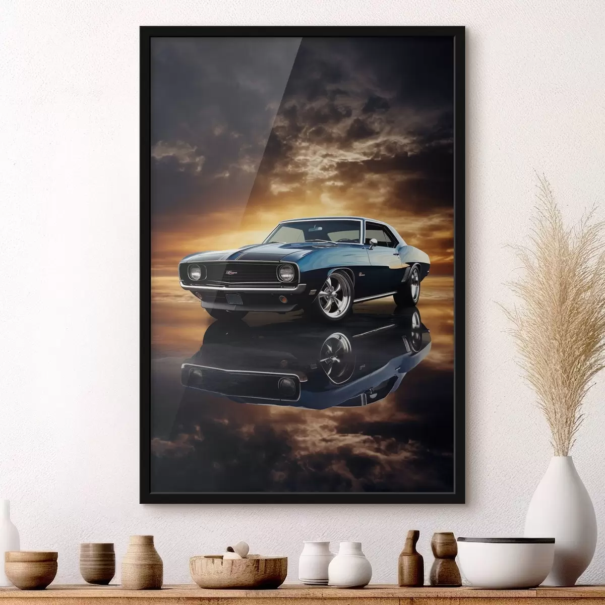 Plakat Vintage auto f46400