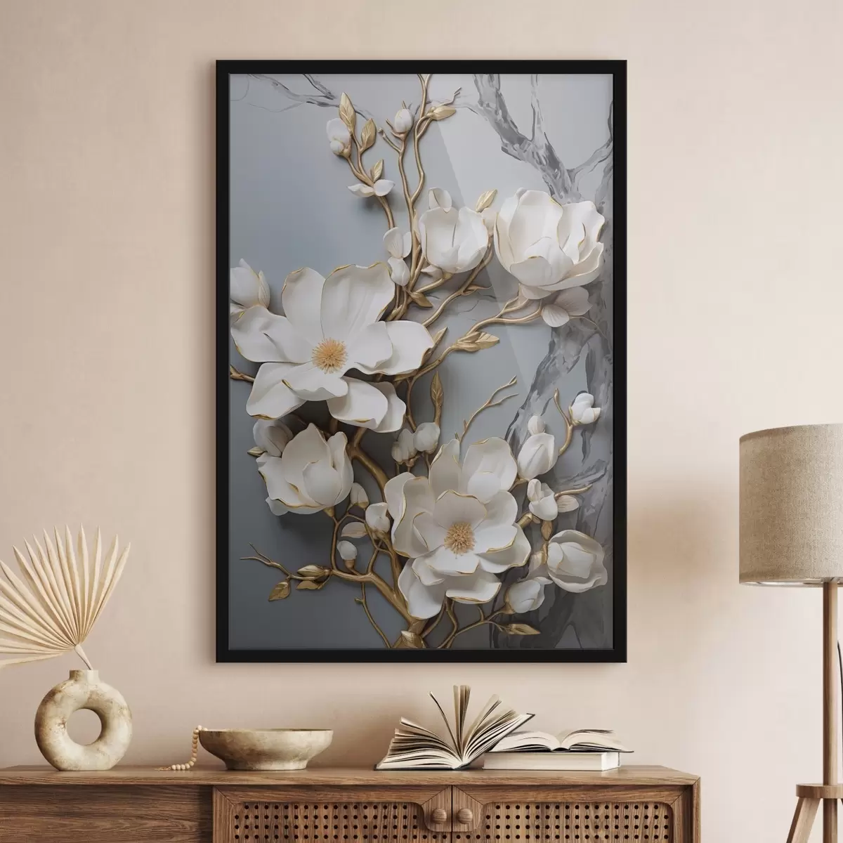 Plakat Abstraktsed lilled f46401