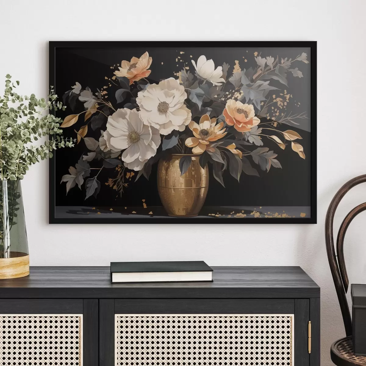 Plakat Lilleseade vaasis f46402