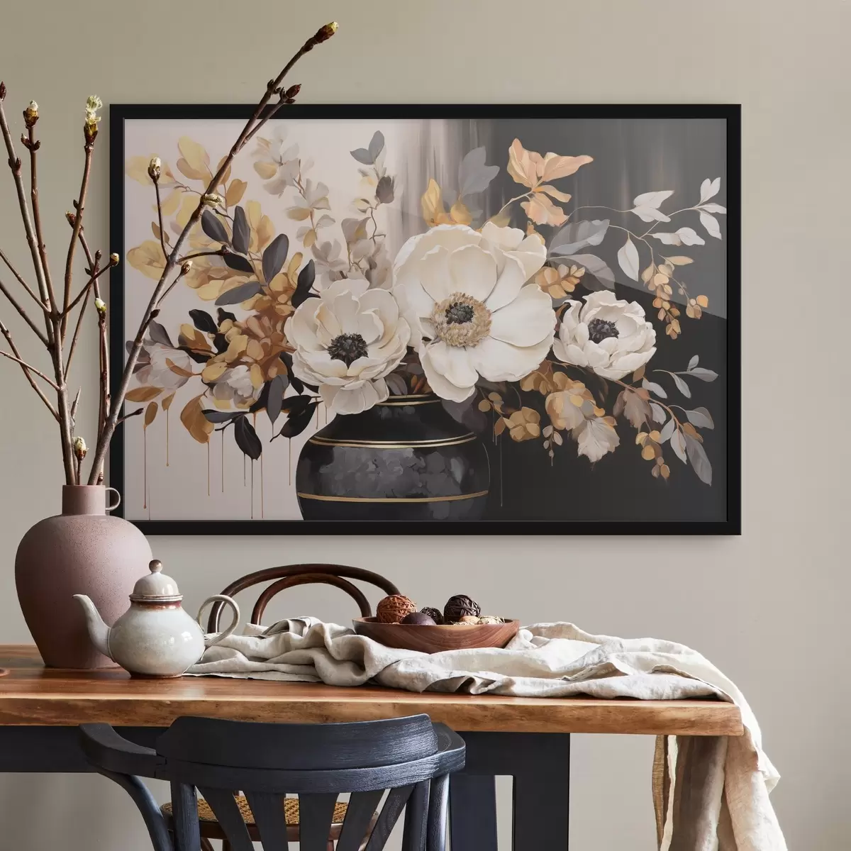 Plakat Lilleseade vaasis f46403