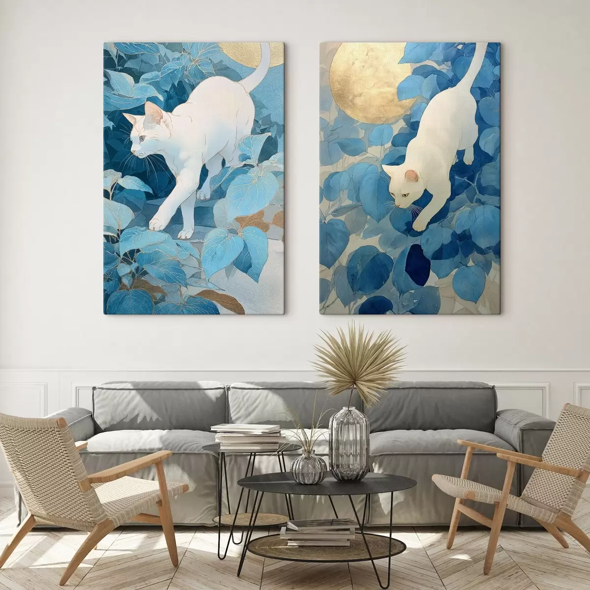 Pilt Valge kass m00924