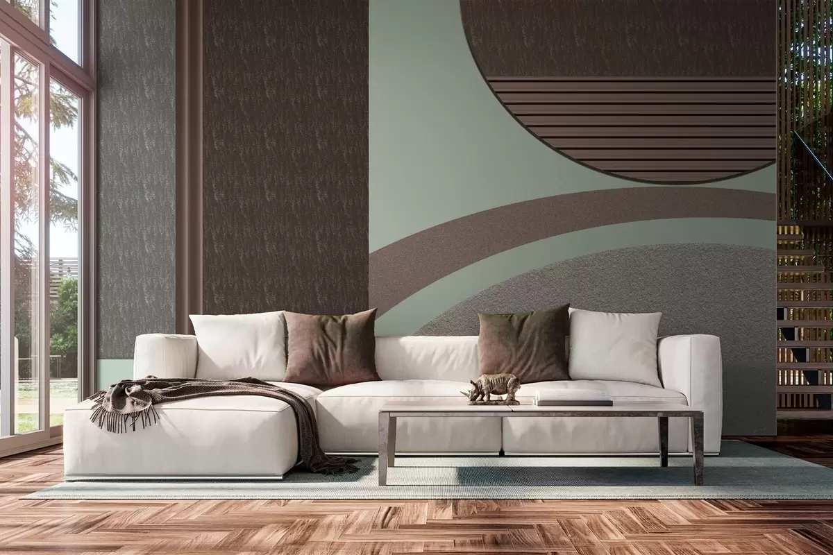 Fototapeedid abstraktne tekstuuriga geomeetria  w04631