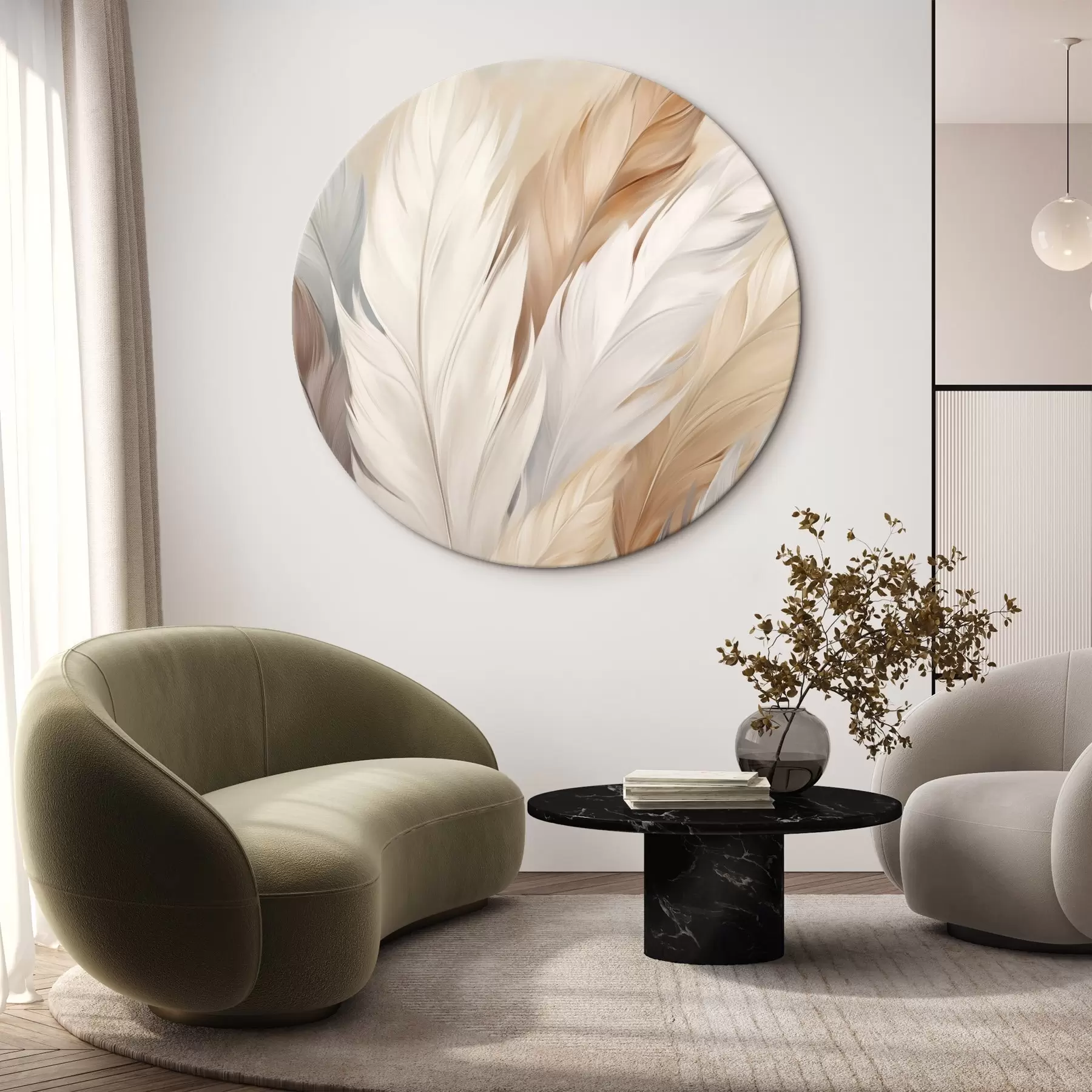 Pilt Pehmed suled beeži ja halli toonides r46190