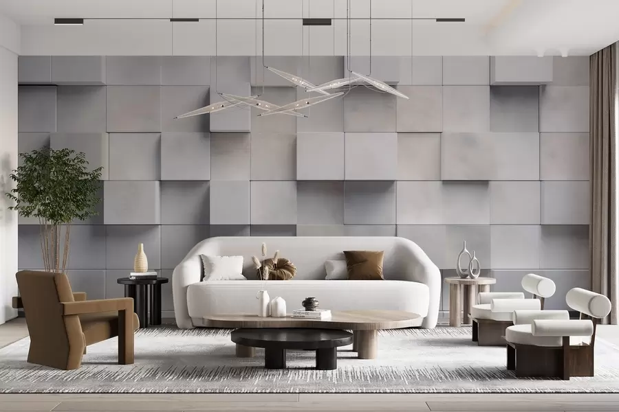 Fototapeedid Ruudukujulised plokid w04806