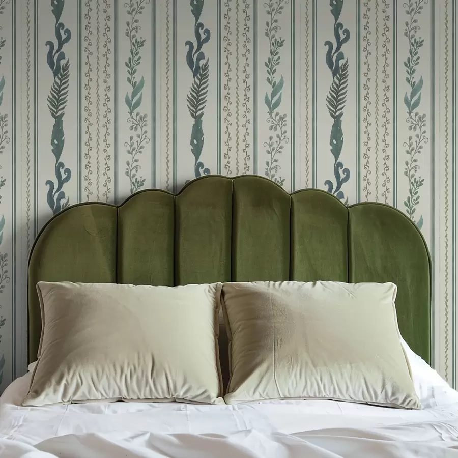 Fototapeedid Triibud okste ja lokkidega soojal piimjasel taustal a00823v2