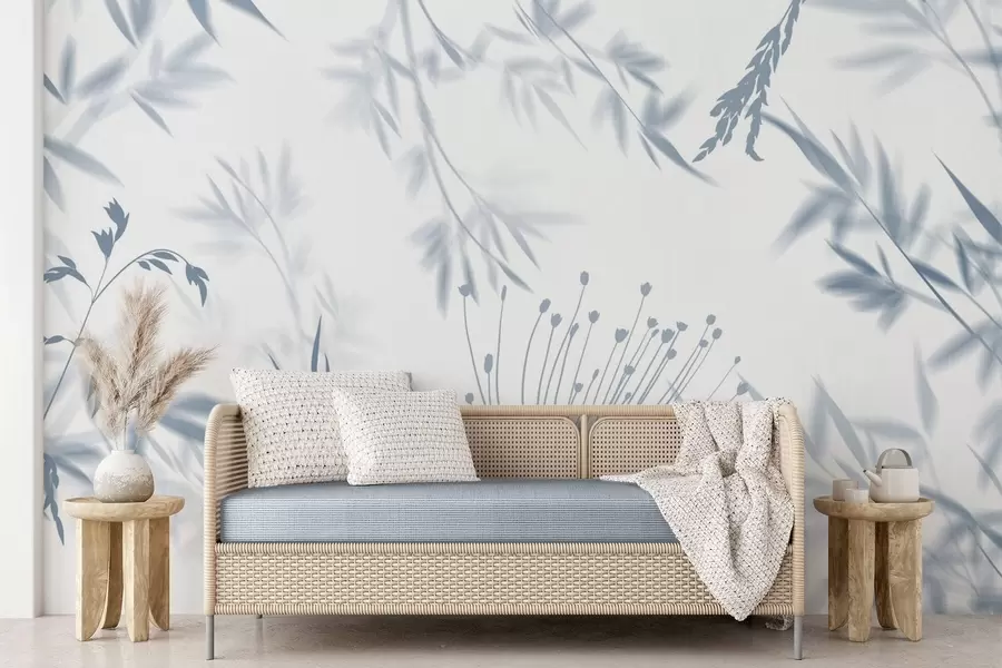 Fototapeedid Lehtede siluetid w04850v2