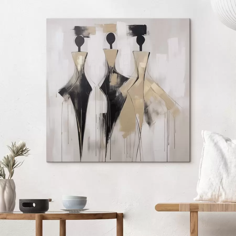 Pilt Abstraktsed siluetid s46436