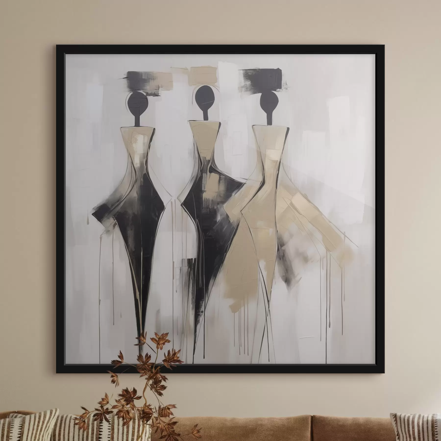 Fototapeedid Abstraktsed siluetid f46436