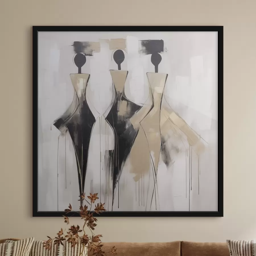 Fototapeedid Abstraktsed siluetid f46436