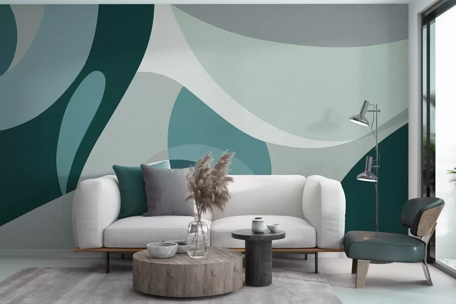 Fototapeedid Geomeetriline abstraktsioon w04843v2