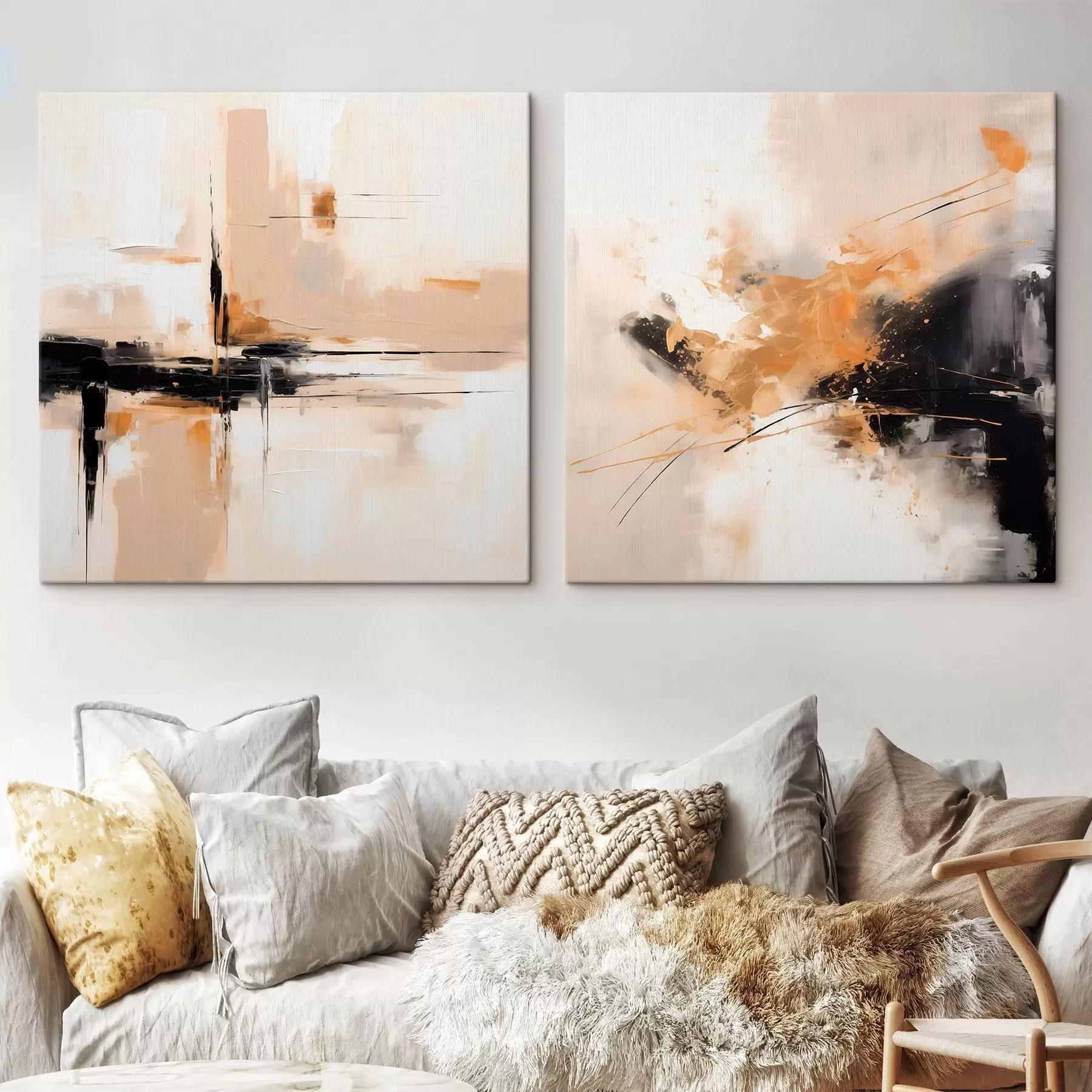 Pilt Geomeetria ja väljendus õlimaalistiilis m00901