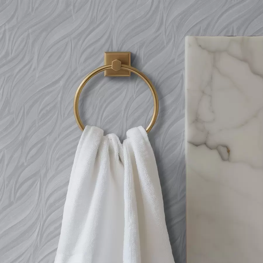 Fototapeedid Tekstuuriga harjatud lained, jahe sinakashall a00688v3