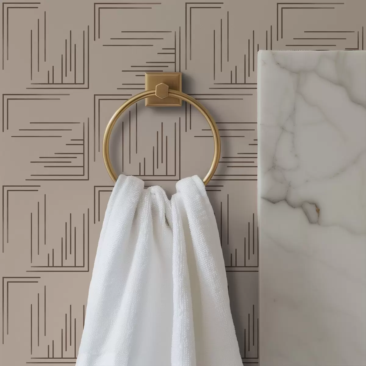 Tapeet Suured kakaonurgad mitmekesiste joontäidetega, liiv a00913