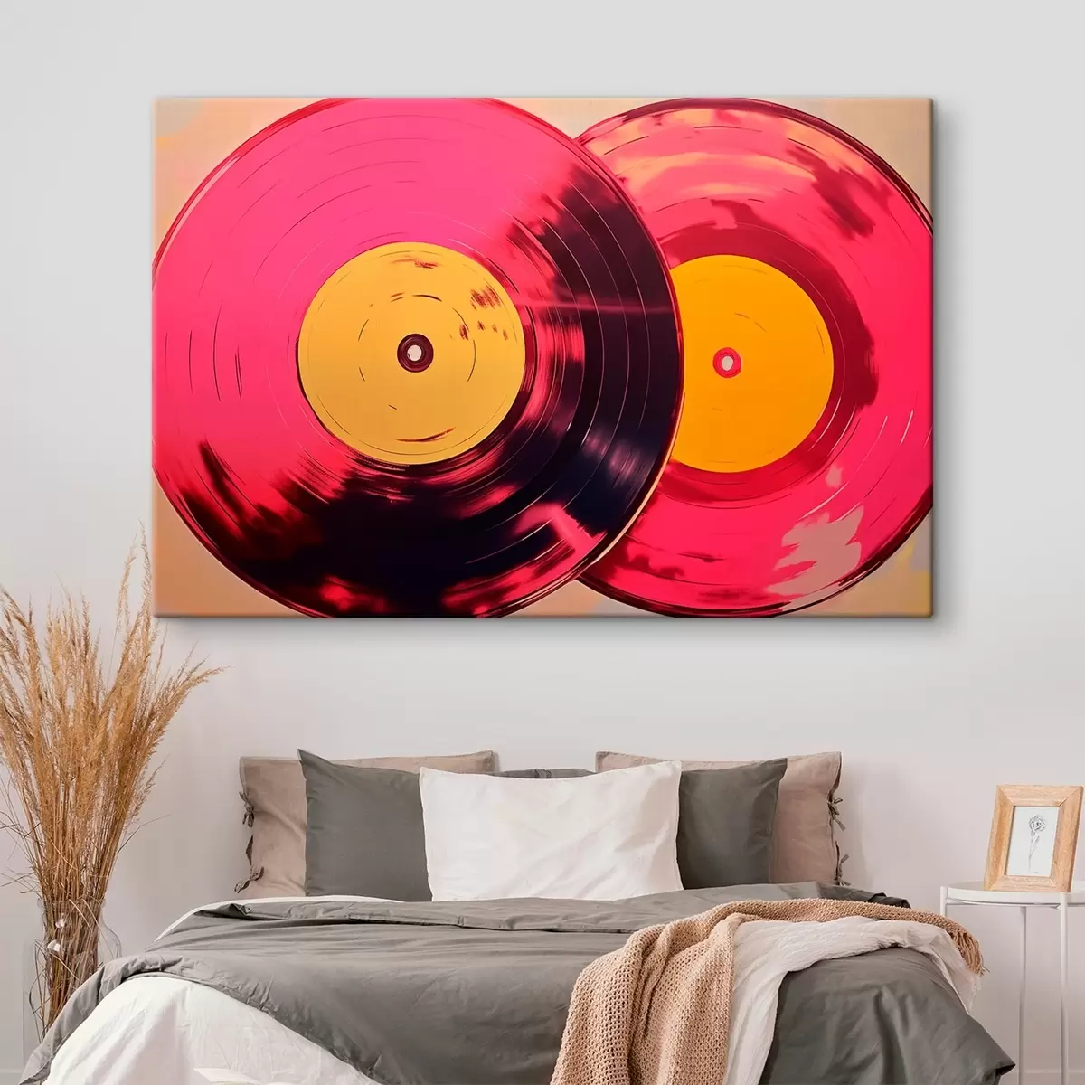 Pilt Värvilised vinüülplaadid s46459