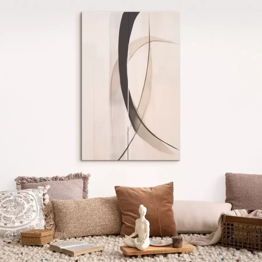 Pilt Elegantne kalligraafia. Abstraktsioon s46468