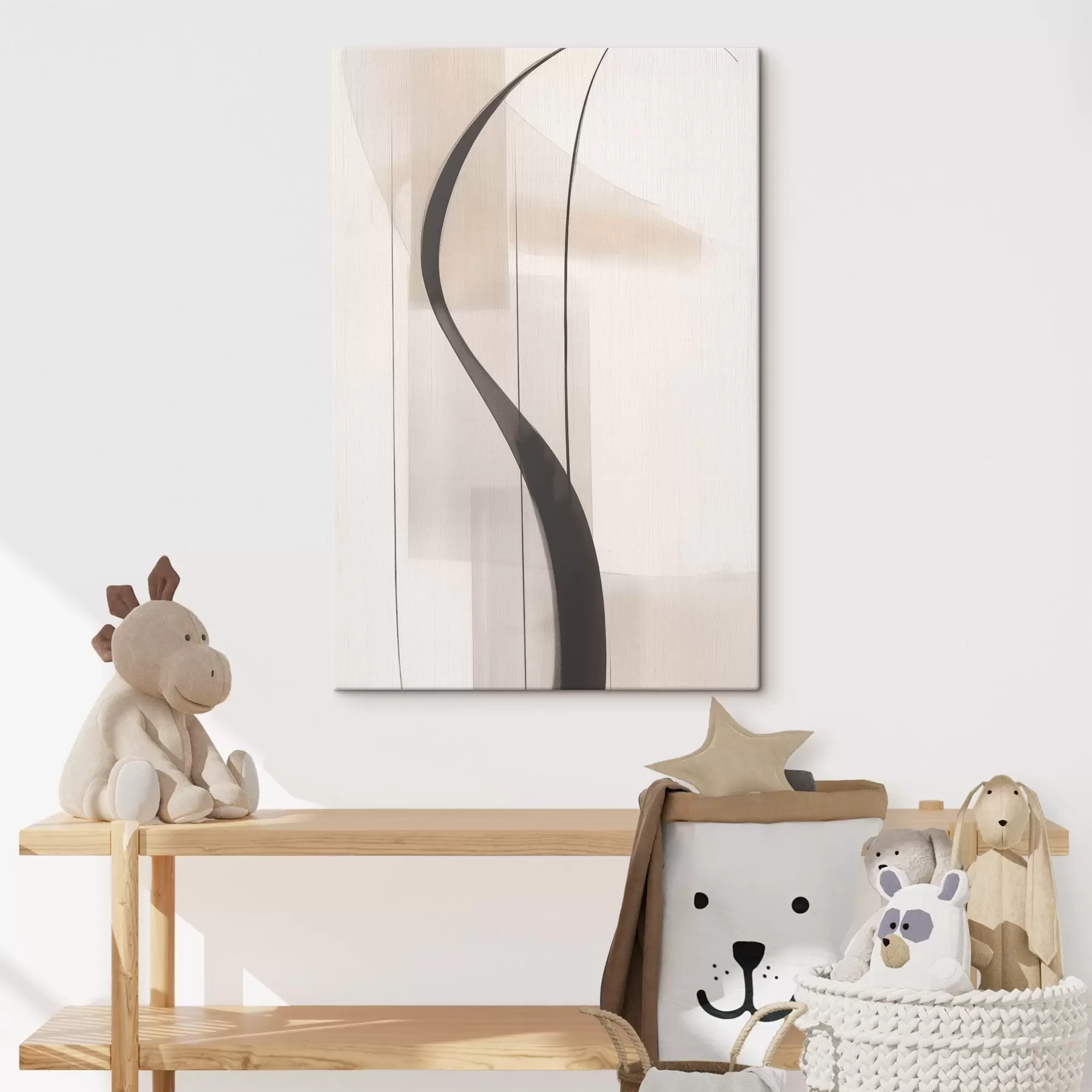 Pilt Elegantne kalligraafia. Abstraktsioon s46469