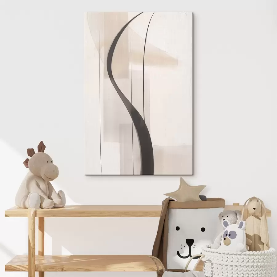 Pilt Elegantne kalligraafia. Abstraktsioon s46469