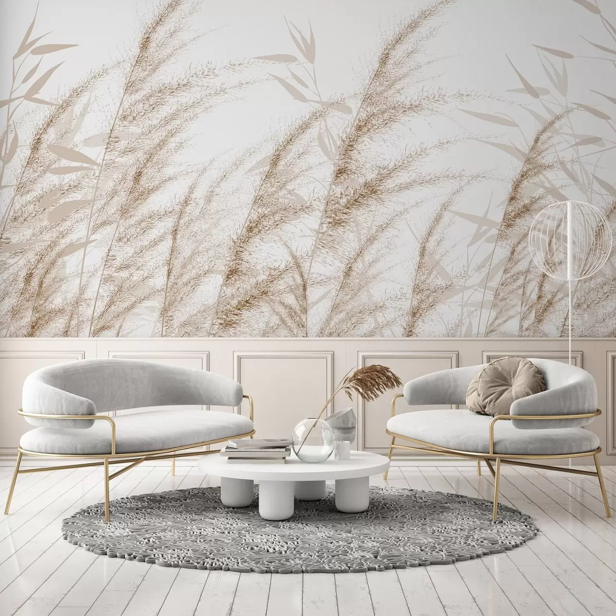 Fototapeedid Pampas ja kuiv rohi w04863v1