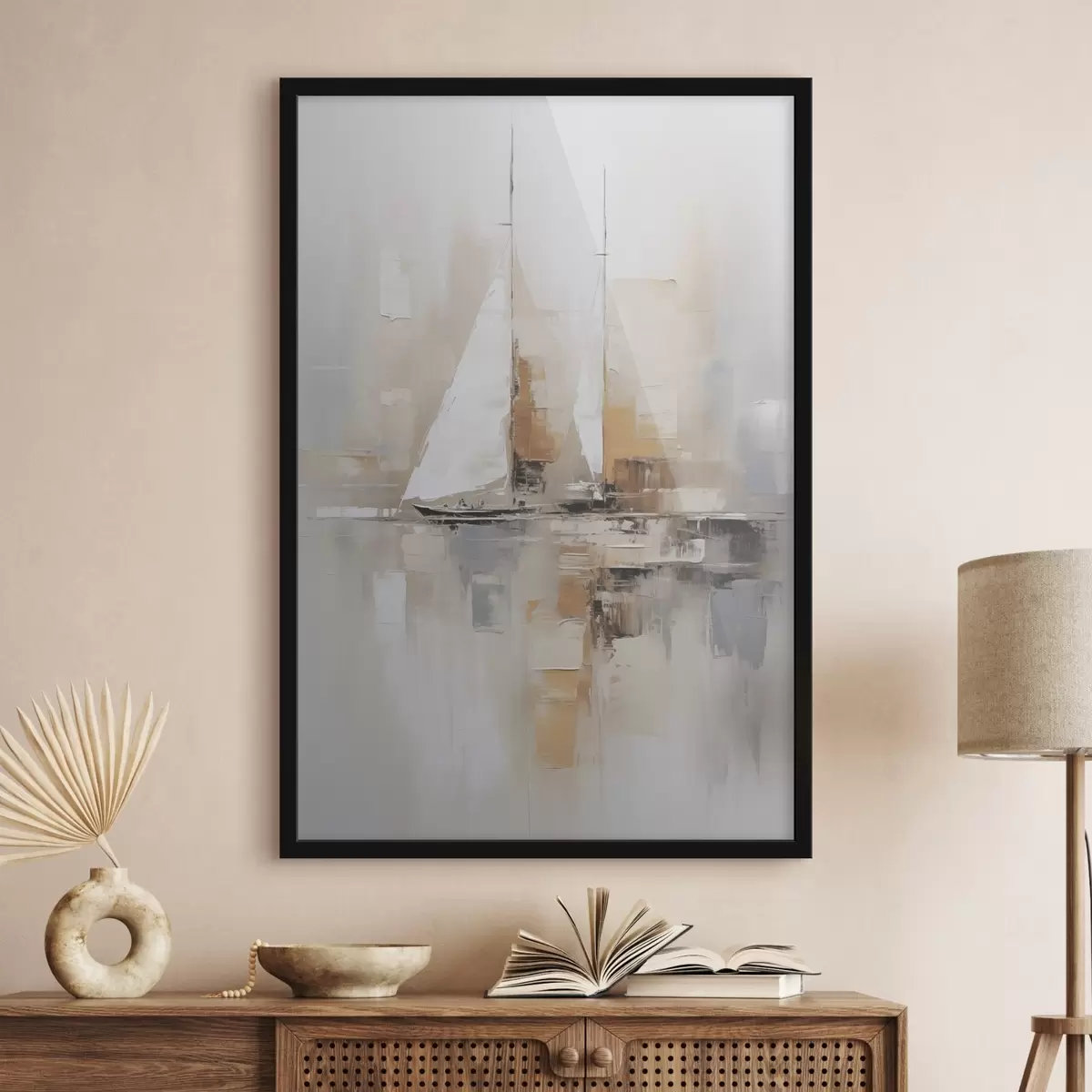 Plakat Purjeka abstraktsioon f46566