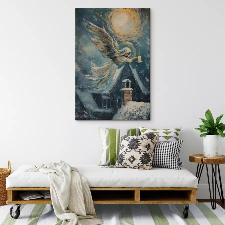 Pilt Ingel majade kohal s46600