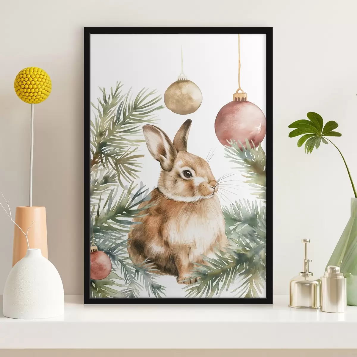 Plakat Uusaasta jänku f46603