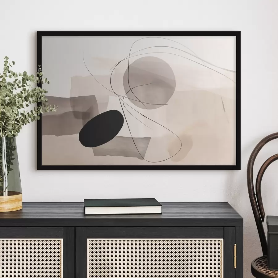 Fototapeedid Abstraktsed kujundid joontega f46455