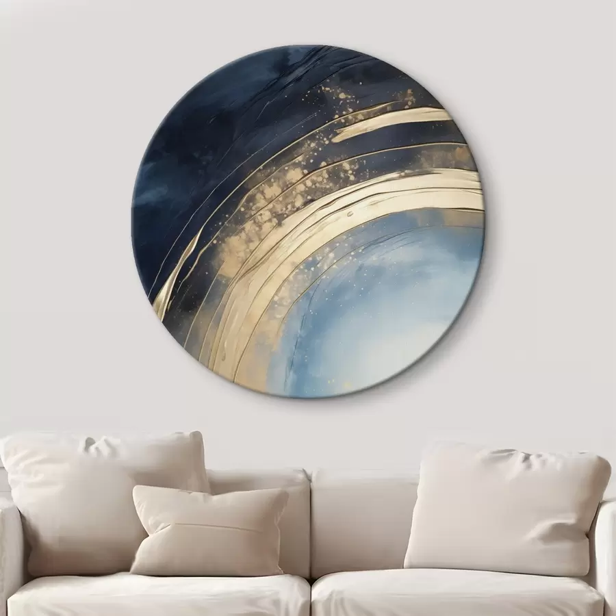 Pilt Laia servaga sõrmus heleda keskosaga ja täpilise glasuuriga r46488