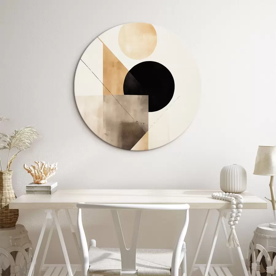 Pilt Minimaalne kompositsioon: ring, kolmnurk ja tasandid r46532