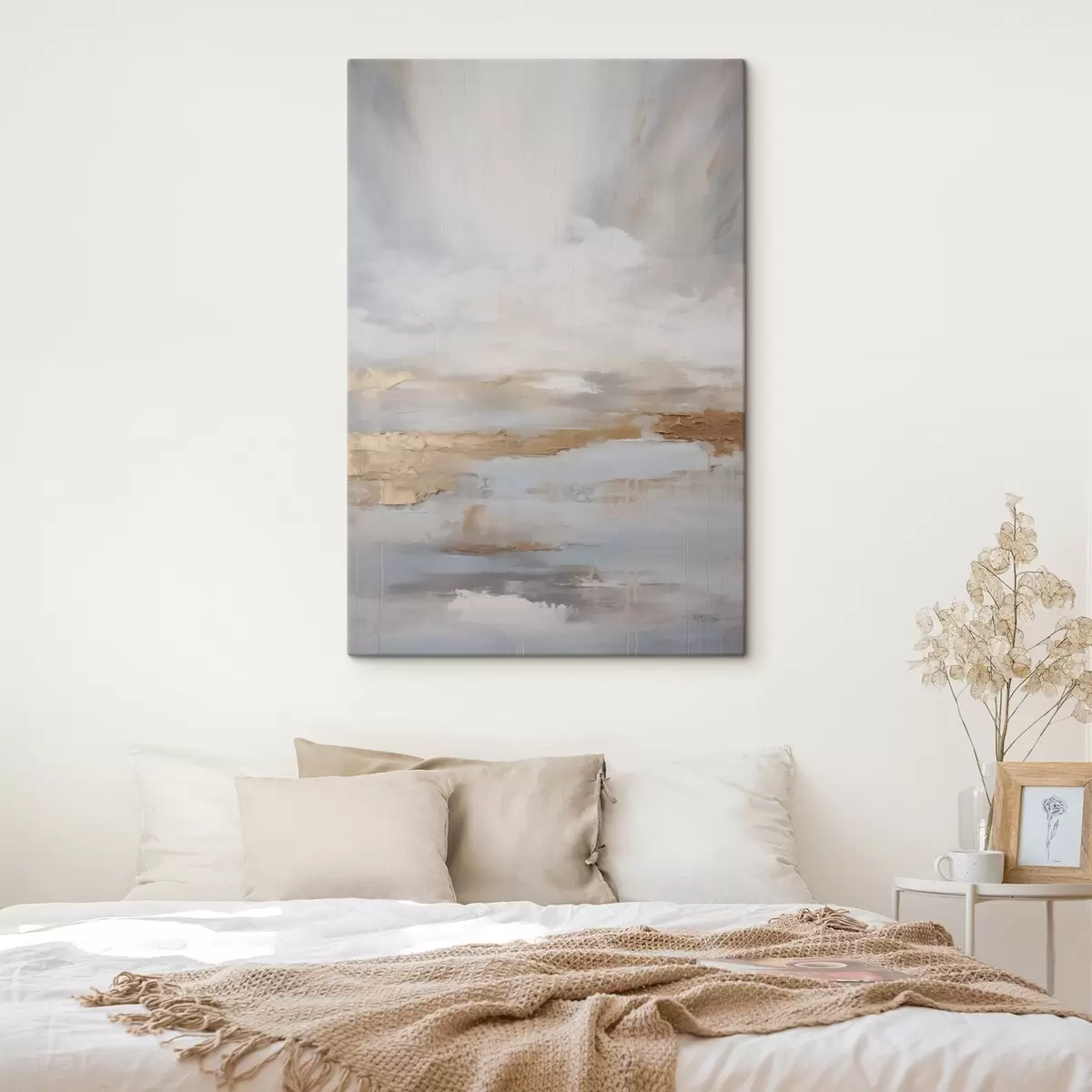 Pilt Abstraktne kompositsioon, maalitehnika imitatsioon s46678