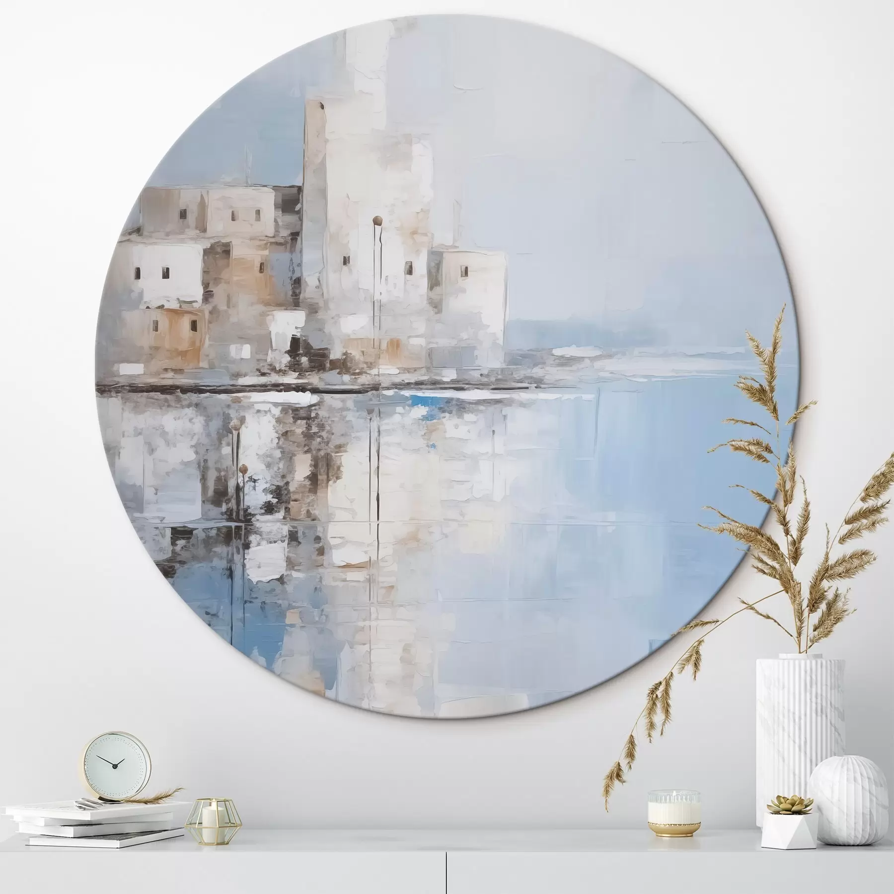 Pilt Maalimise abstraktne maastiku imitatsioon r46674