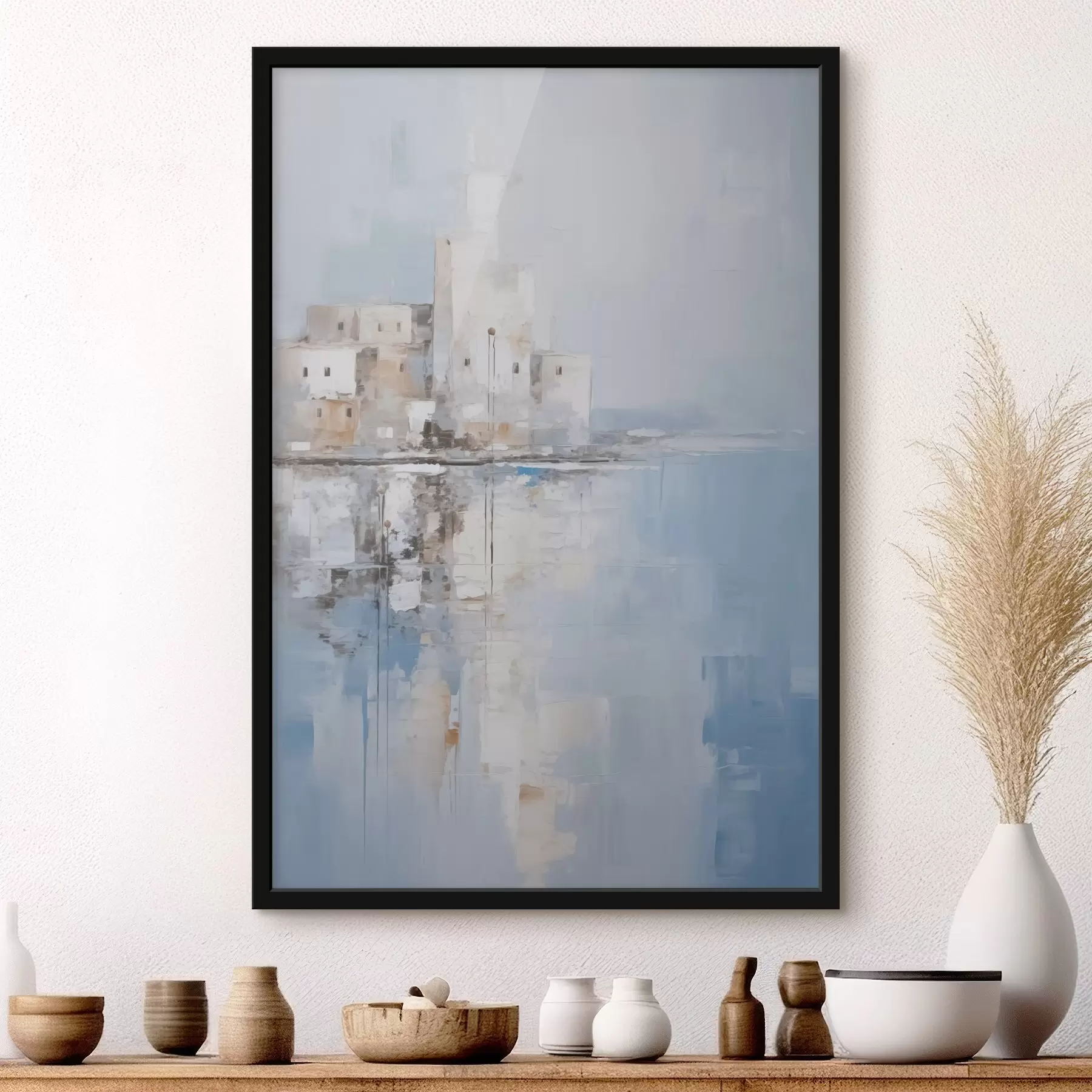 Fototapeedid Maalimise abstraktne maastiku imitatsioon f46674