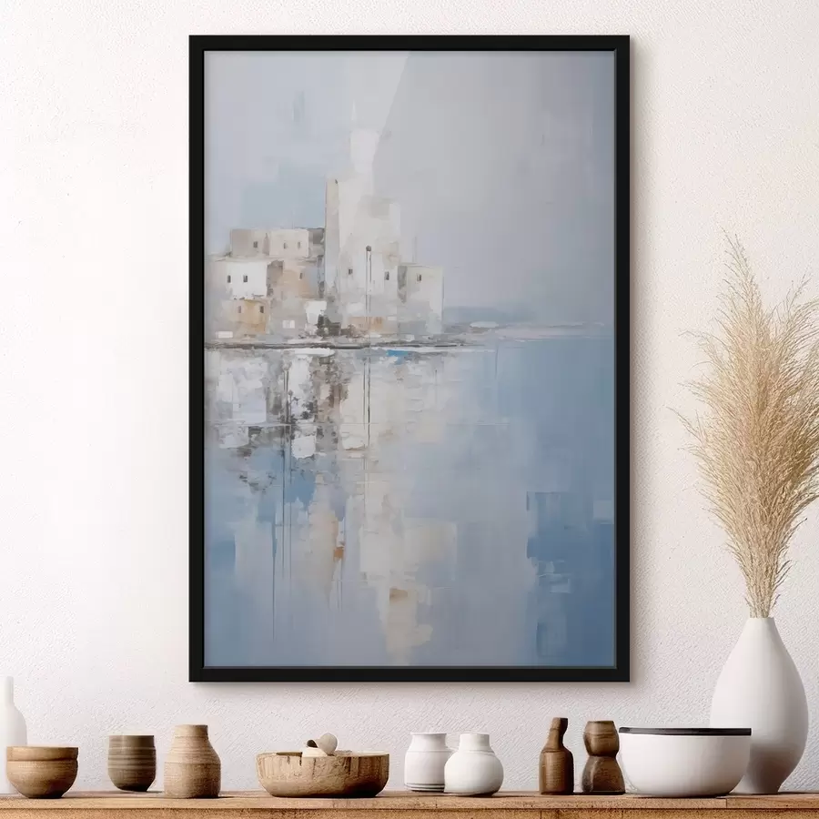 Fototapeedid Maalimise abstraktne maastiku imitatsioon f46674