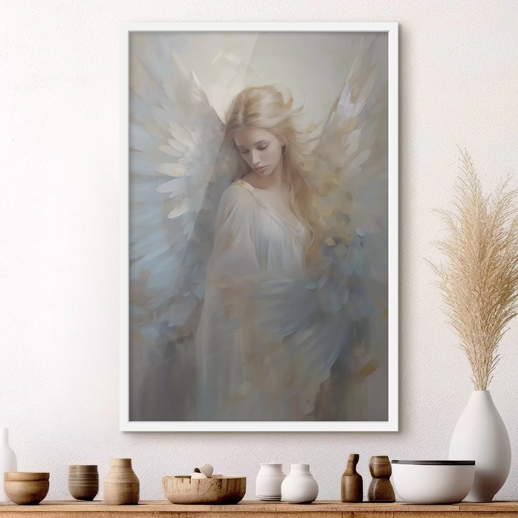 Fototapeedid Ingel abstraktne maal imitatsioon f46682