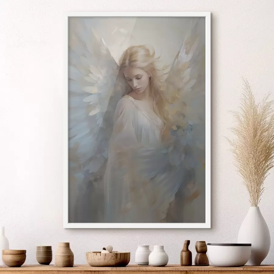 Fototapeedid Ingel abstraktne maal imitatsioon f46682