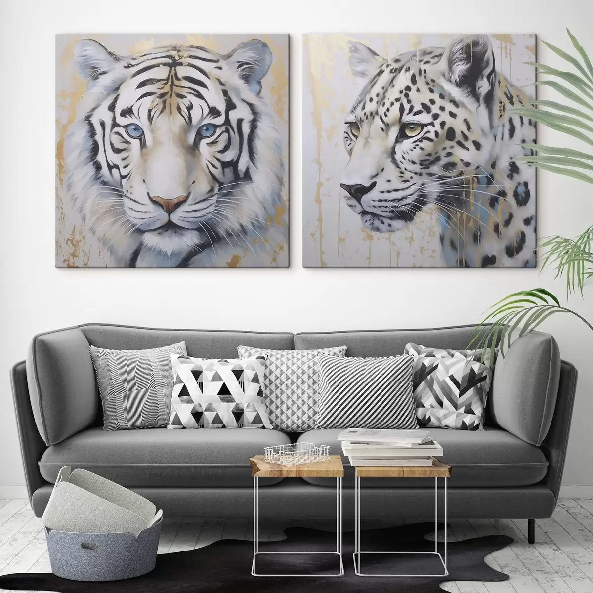 Pilt Tiiger ja leopard m00995